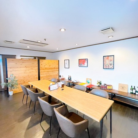 レストラン　パーテーション