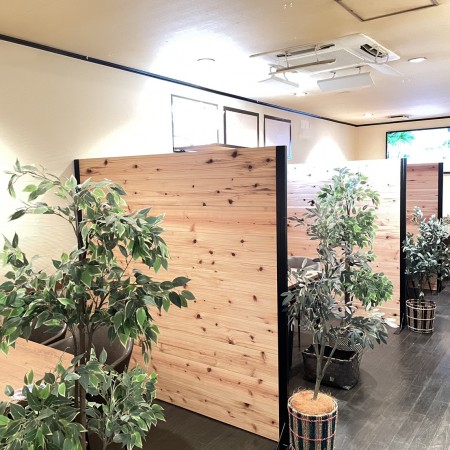 パーテーション レストラン